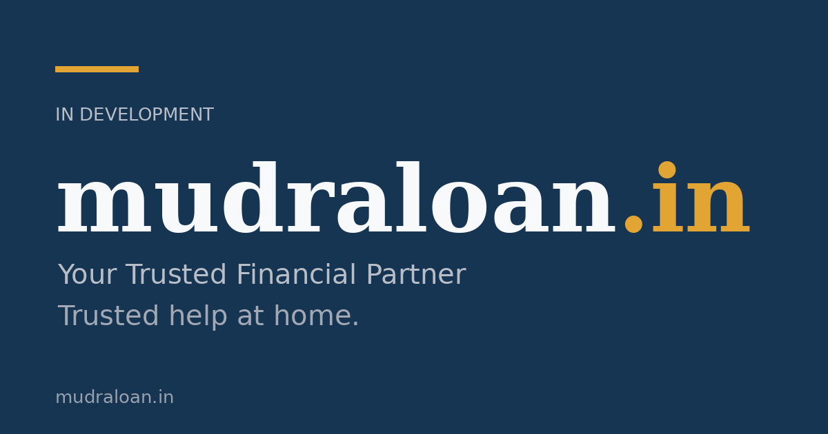 Link preview image for mudraloan.in